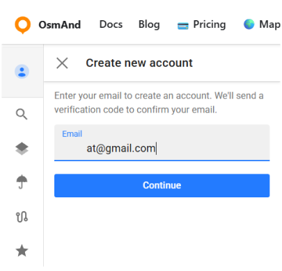 التسجيل على الويب