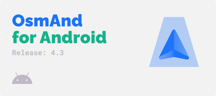 OsmAnd for Android, 4.3 release