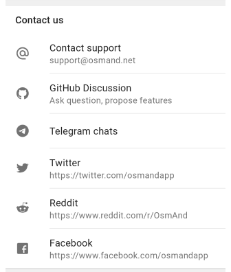 Offline help Android screenshot