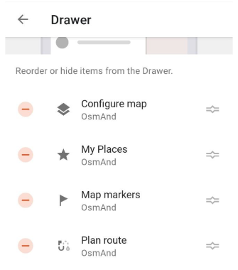 Profile Drawer Android