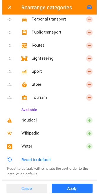 POI suchen Android