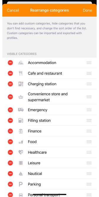 POI suchen iOS