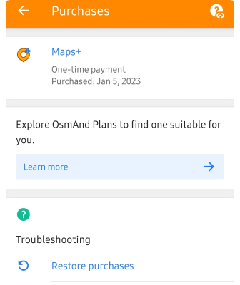 Maps+ multiplateforme