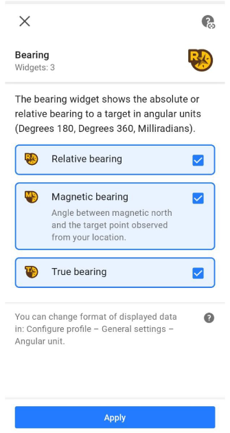 Reisopnamewidget