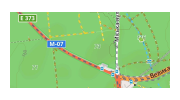 Параметр мапи - Дорожнє покриття