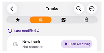 وظيفة البحث عن المسارات في أماكني بـ iOS