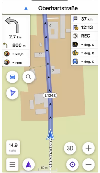 إعدادات OBD