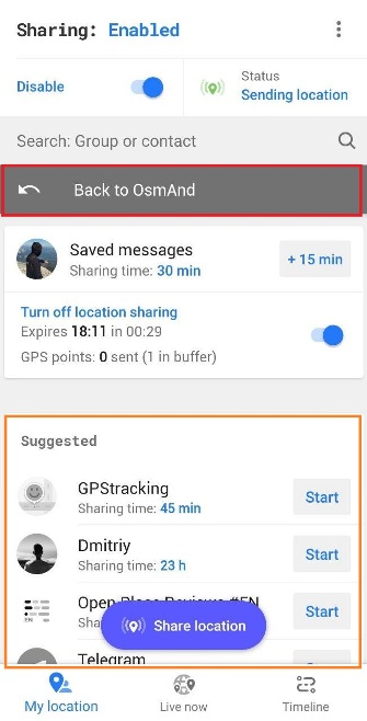 OsmAnd Tracker