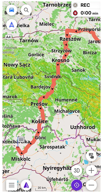 Navigation screen iOS 1