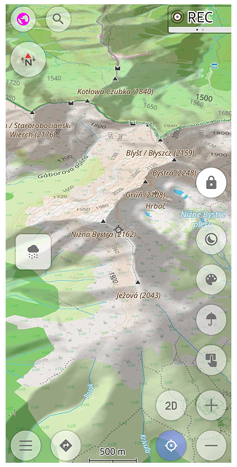 Cuadrícula para botones_v_android