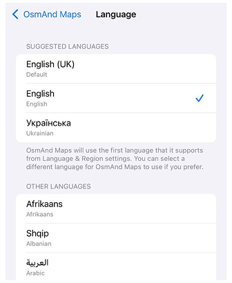 Impostazioni Generali Lingua iOS