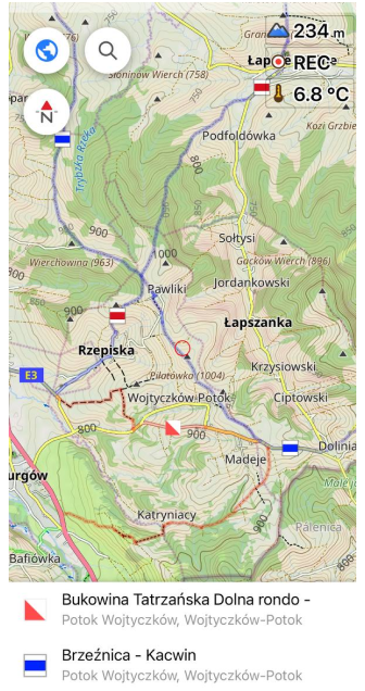 Percorsi sul terreno