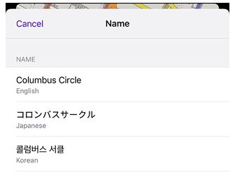 Alternatieve namen iOS