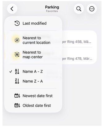 Ulubione iOS