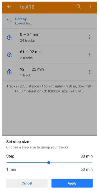 Moje miejsca Zarządzanie inteligentnymi folderami Android