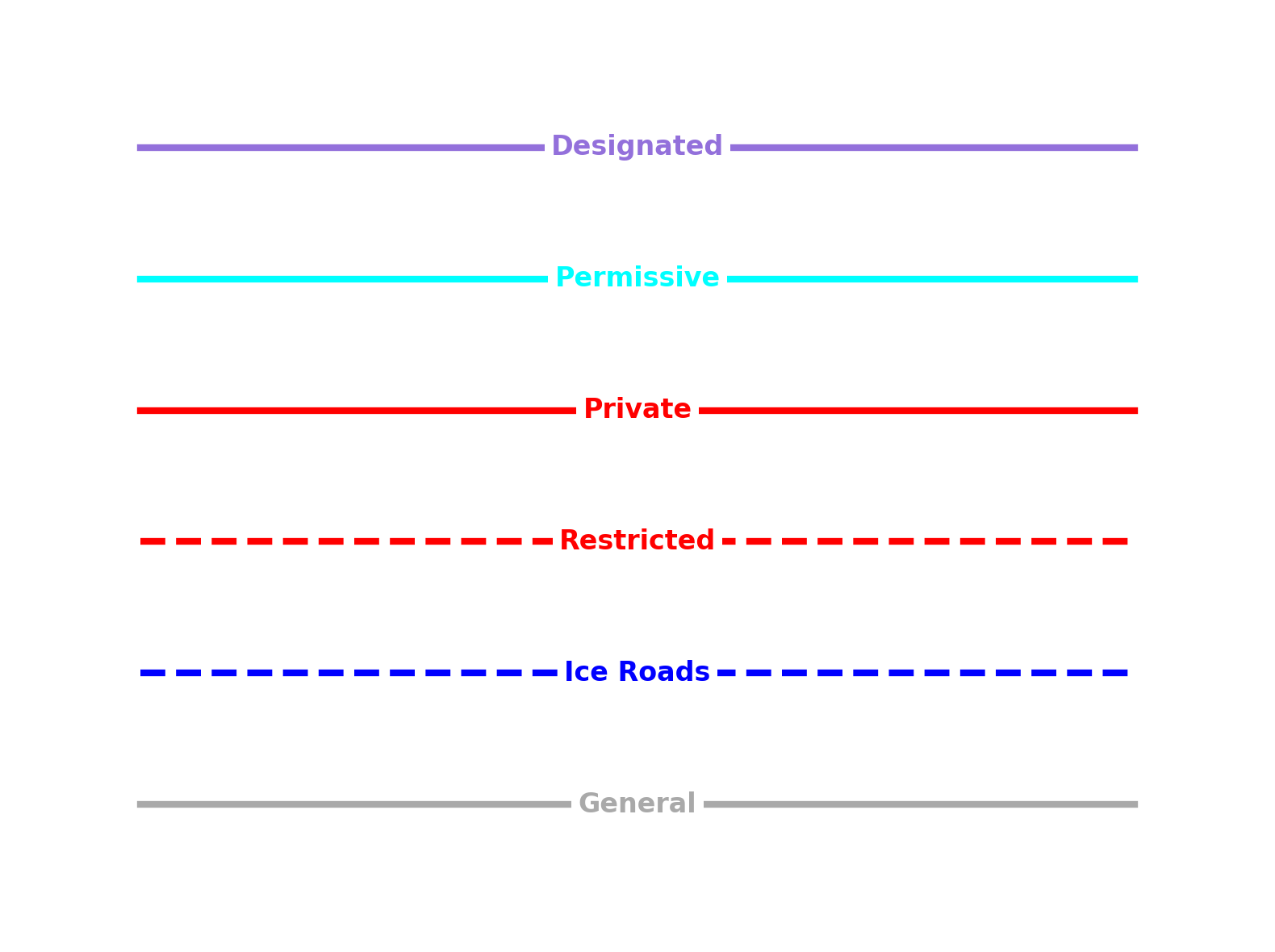 Styl mapy skuterów śnieżnych: Tryb dzienny