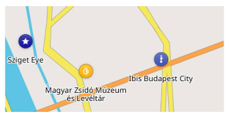 Favoriler katmanı iOS